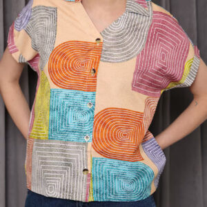 Abstract Summer Splash T Shirt